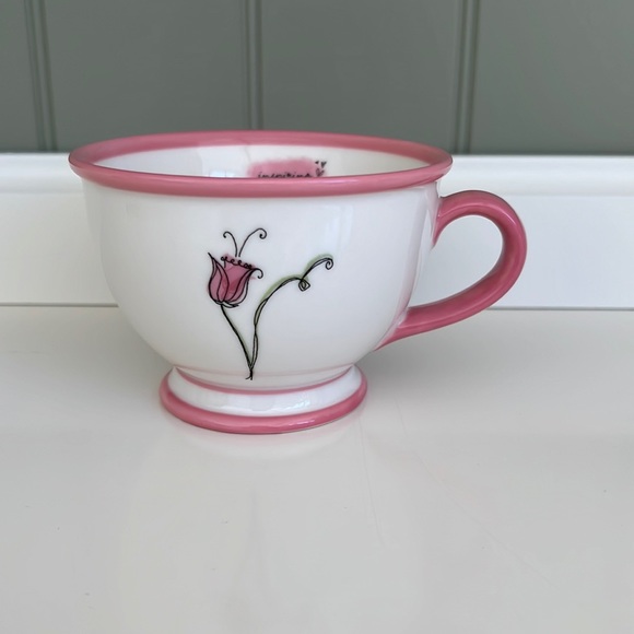 Starbucks Other - Starbucks Coffee 2006 Inspiring Tea Cup Coffee Mug Pink 10 Oz